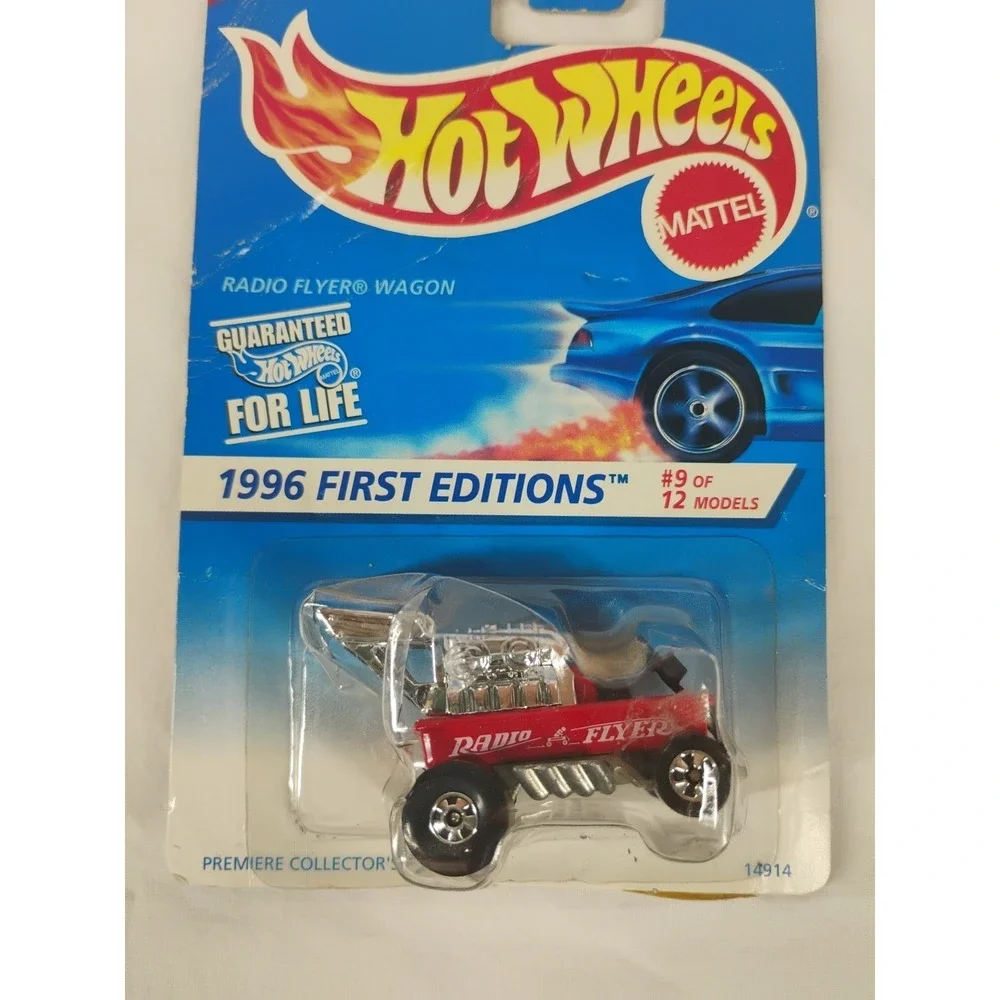 Hot Wheels 1996 First Editions Radio‎ Flyer Wagon Diecast Mattel 9/12